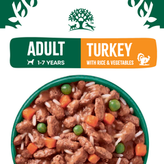 Adult turkey food image