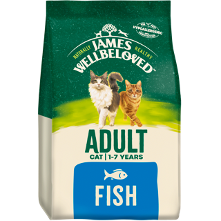 James Wellbeloved Adult Fish & Rice Dry Cat Food