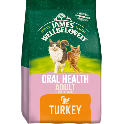 James Wellbeloved Oral Health Adult Turkey 4.5kg
