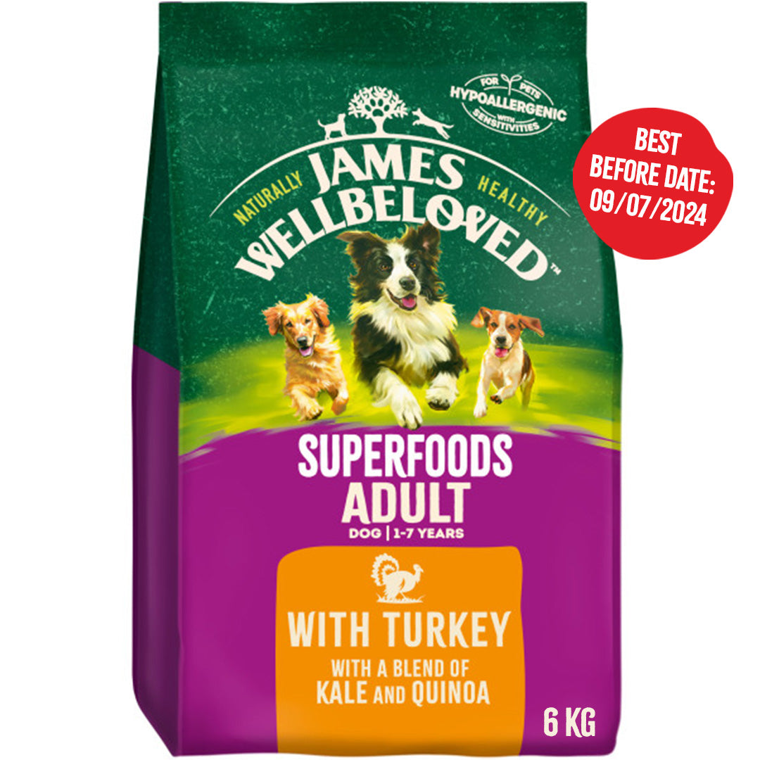 Adult Turkey With Kale & Quinoa Dry Dog Superfoods