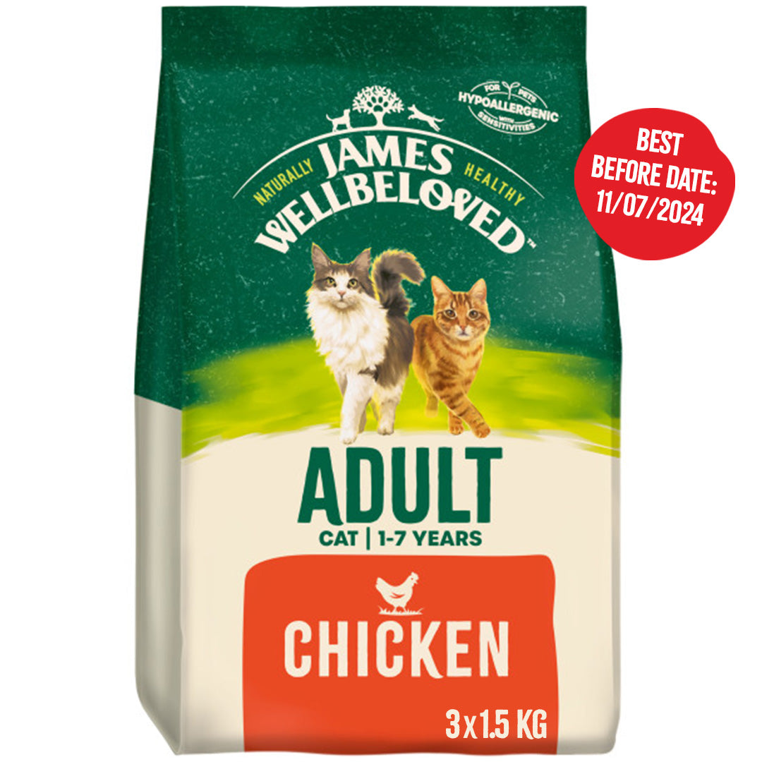 Adult Chicken & Rice Dry Cat Food