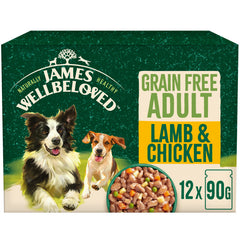 Adult Lamb & Chicken in Gravy Grain Free Wet Dog Food 