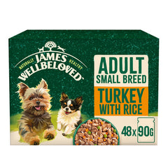 Adult Turkey & Rice Small Breed Wet Dog Food