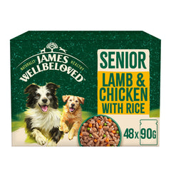 Senior Lamb & Chicken & Rice in Gravy Wet Dog Food