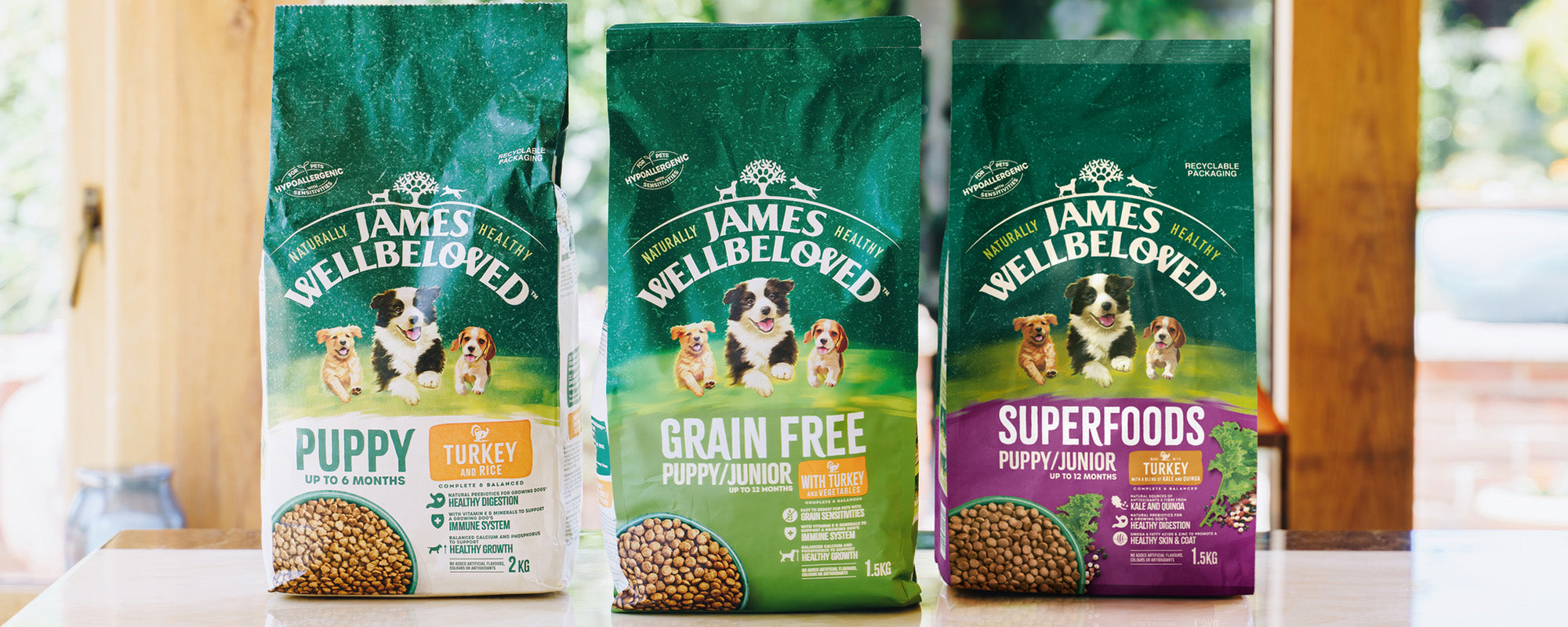 Dog Feeding Guide James Wellbeloved UK