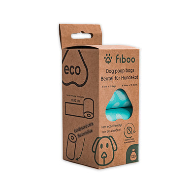 Fiboo Dog Poo Bags Blue