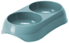 Aqua turquoise food bowl