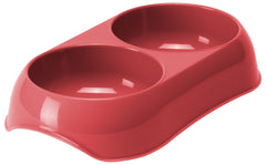 Red food bowl