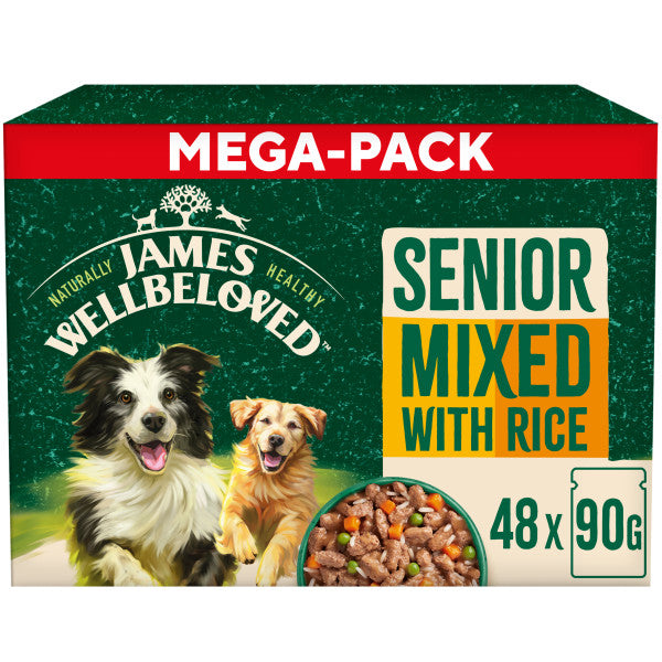 Senior Turkey, Lamb & Chicken in Gravy Wet Dog Food 