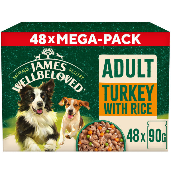 Adult Turkey & Rice in Gravy Wet Dog Food