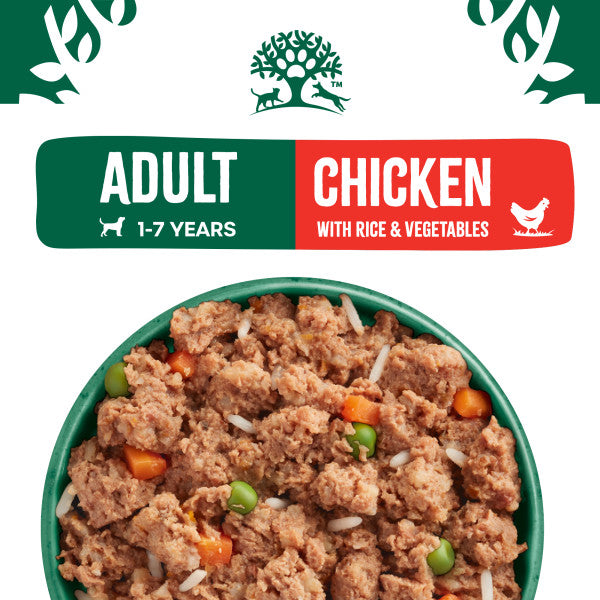 Adult Chicken & Rice in Loaf Can Wet Dog Food