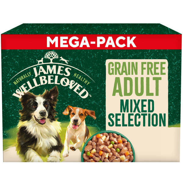 Adult Turkey & Lamb in Gravy Grain Free Wet Dog Food Pouches