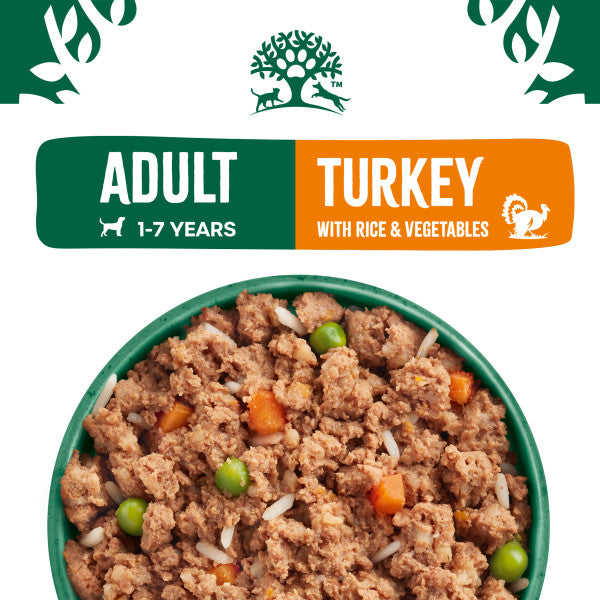 Adult Turkey & Rice in Loaf Can Wet Dog Food