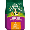 Puppy/Junior Turkey with Kale & Quinoa Dry Dog Superfoods - James Wellbeloved UK