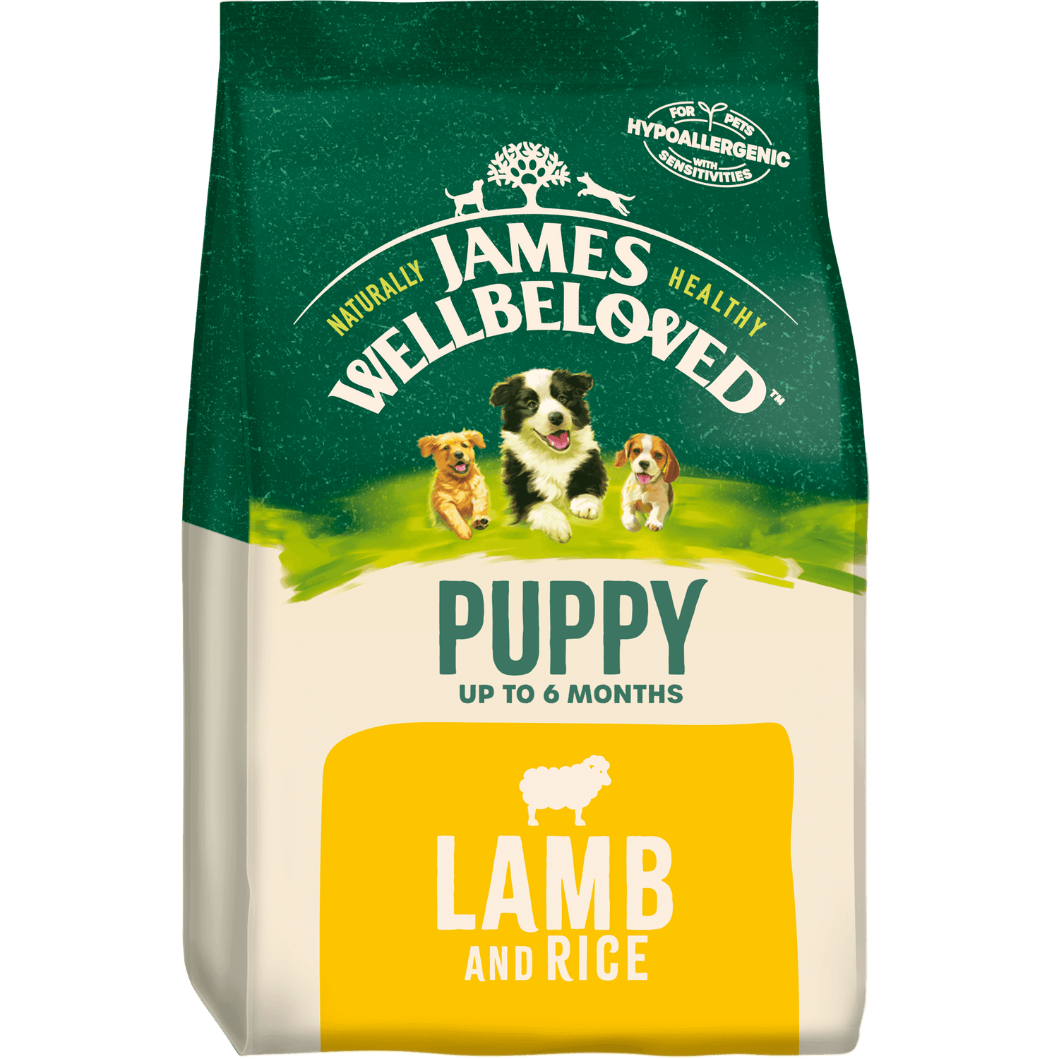 Puppy Lamb & Rice Dry Dog Food - James Wellbeloved UK