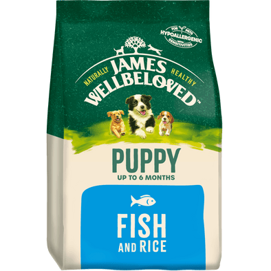Puppy Fish & Rice Dry Dog Food - James Wellbeloved UK