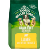 Grain Free Senior Lamb & Veg Dry Dog Food - James Wellbeloved UK