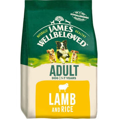 Adult Lamb & Rice Dry Dog Food - James Wellbeloved UK