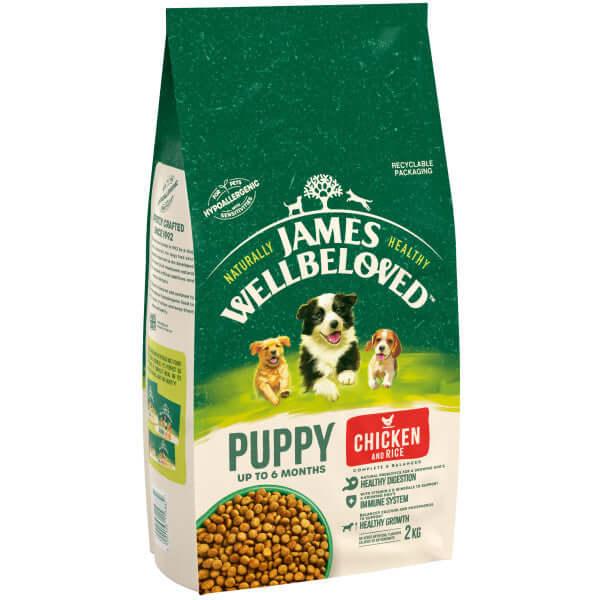 Dog food on sale james wellbeloved puppy