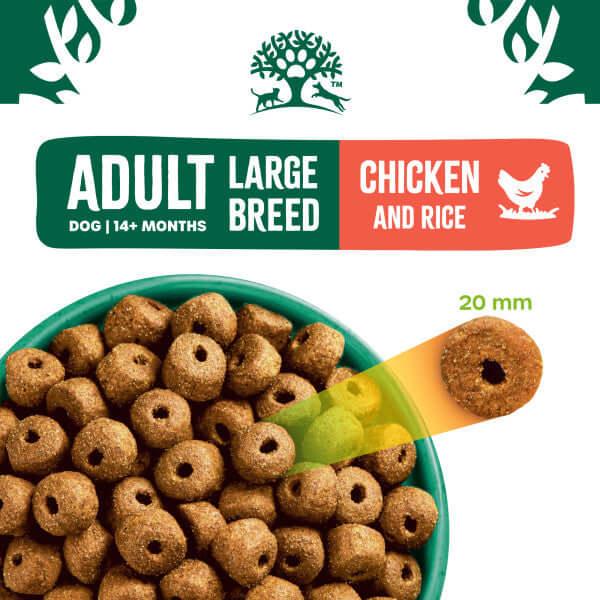 Adult Large Breed Chicken and Rice Dog Food - James Wellbeloved UK