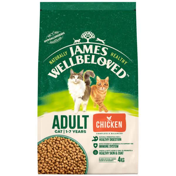 Adult Chicken & Rice Cat Food - James Wellbeloved UK