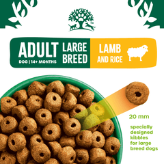 Adult Large Breed Lamb & Rice Dry Dog Food - James Wellbeloved UK