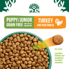 Load image into Gallery viewer, Grain Free Puppy / Junior Turkey &amp; Veg Dry Dog Food - James Wellbeloved UK
