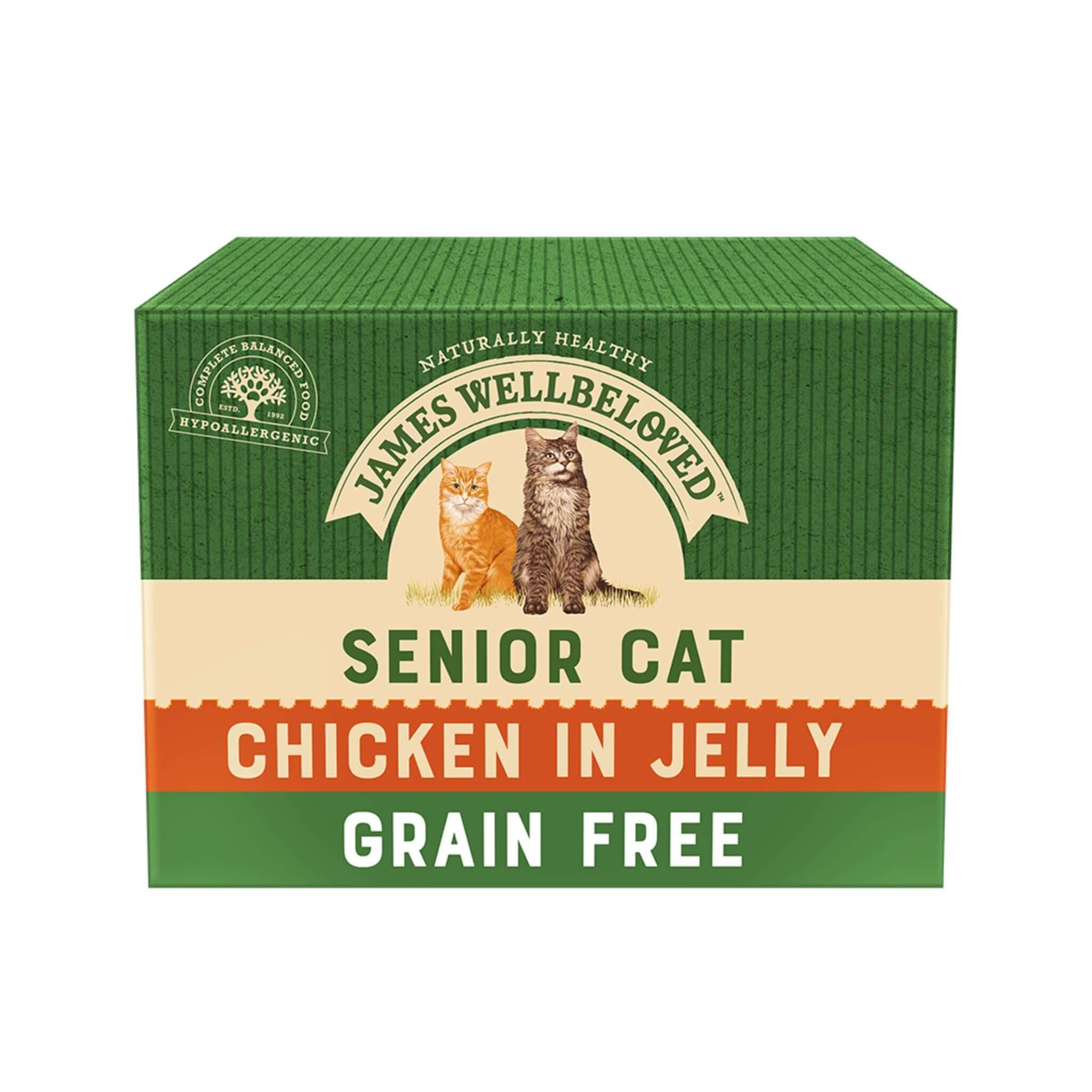 Best grain free senior cat food best sale