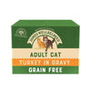 Grain Free Adult Turkey Wet Cat Food In Gravy Pouches - James Wellbeloved UK