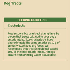Crackerjacks Dog Treats Grain Free Turkey & Vegetables - James Wellbeloved UK