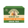 Grain Free Senior Turkey in Gravy Wet Cat Food Pouches - James Wellbeloved UK
