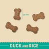 Minijacks Dog Treats Duck & Rice - James Wellbeloved UK