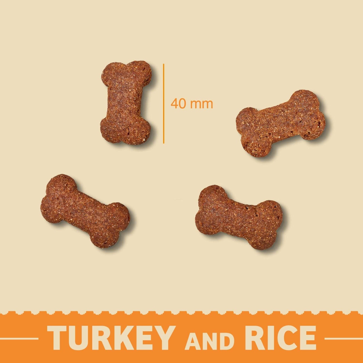 Crackerjacks Dog Treats Turkey & Rice - Single (225g) - James Wellbeloved UK