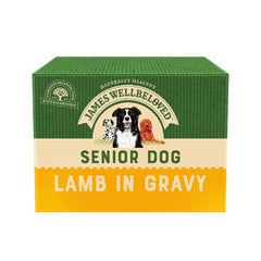 Senior Lamb in Gravy Wet Dog Food Pouches - James Wellbeloved UK