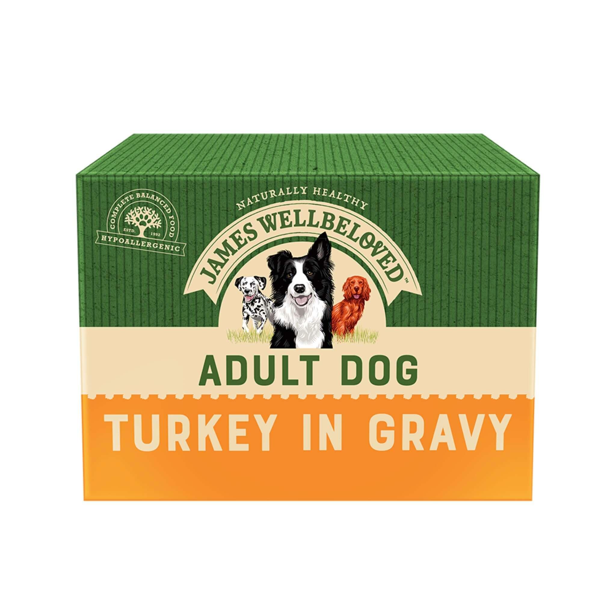 James wellbeloved adult complete dog best sale food with turkey & rice 15kg