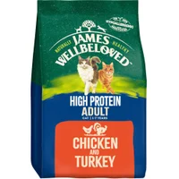 Adult Chicken & Turkey High Protein Dry Cat Food