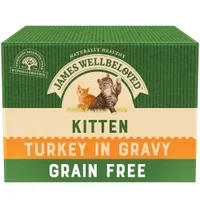 Kitten Turkey in Gravy Grain Free Wet Cat Food Pouch - undefined undefined