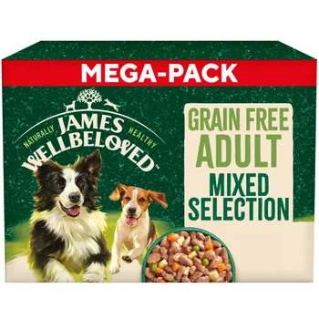 Adult Turkey & Lamb & Chicken in Gravy Grain Free Wet Dog Food Pouches