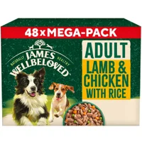 Adult Lamb & Chicken & Rice in Gravy Wet Dog Food Pouches - undefined undefined