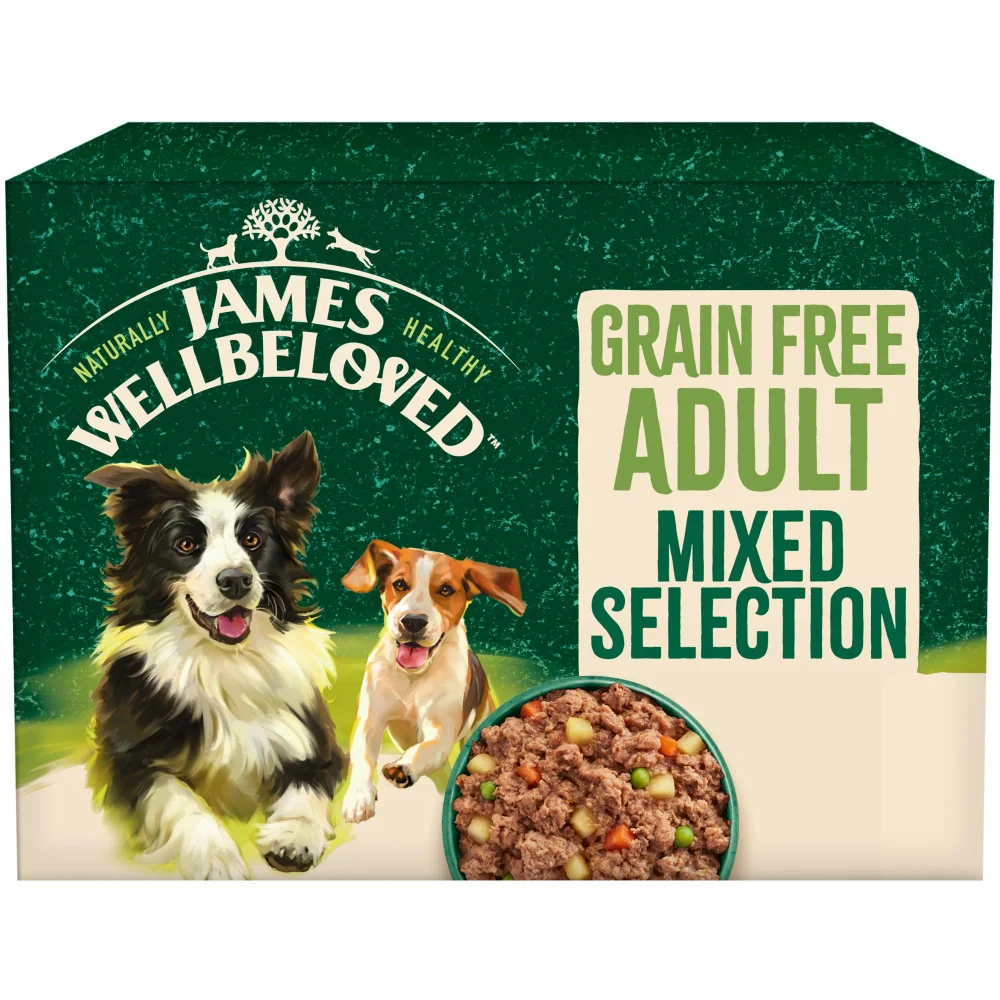 Adult Turkey, Lamb and Chicken in Loaf Grain Free Wet Dog Food 12 cans Image 1