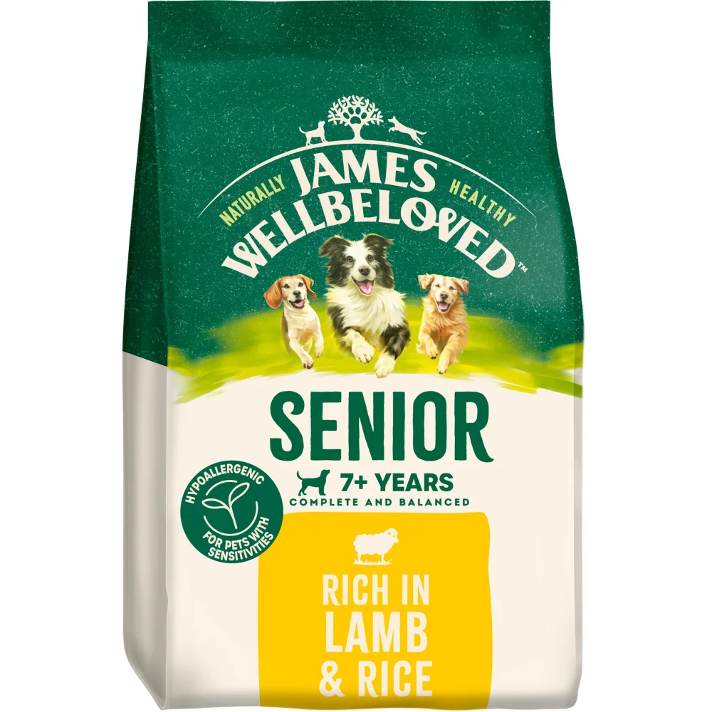 Senior Lamb & Rice Dry Dog Food 2kg Image 1