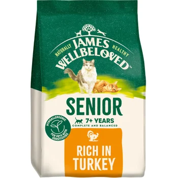 Senior Turkey & Rice Dry Cat Food