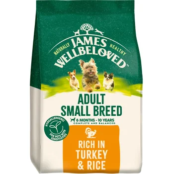 Adult Turkey & Rice Small Breed Dry Dog Food