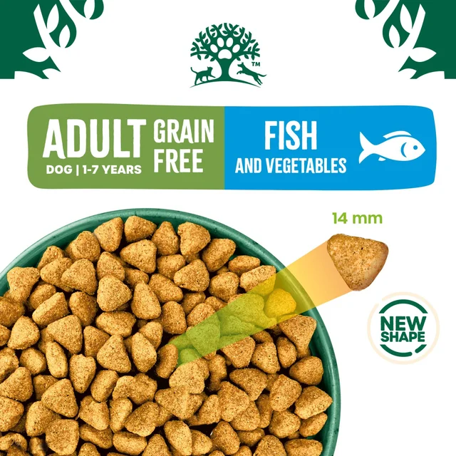 Adult Fish & Veg Grain Free Dry Dog Food