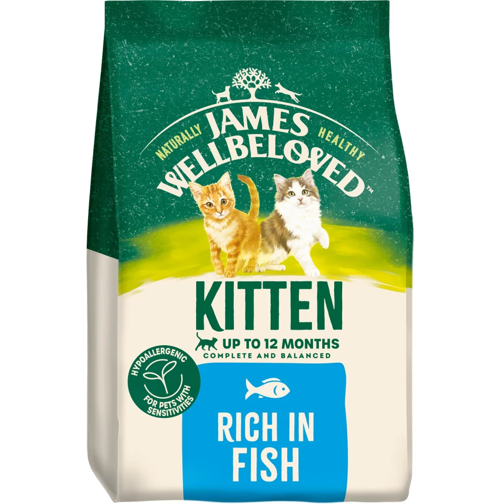 Kitten Fish Dry Cat Food 1.5kg Image 1
