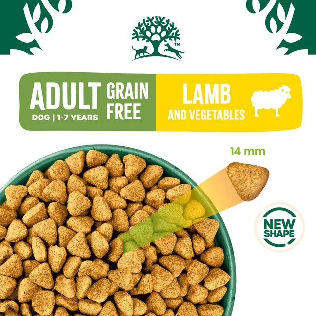 Adult Lamb & Veg Grain Free Dry Dog Food