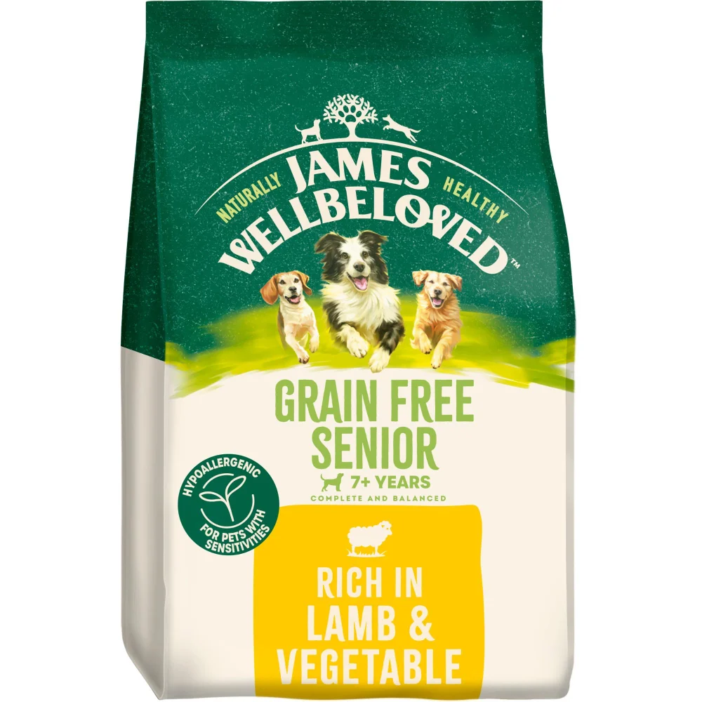 Senior Lamb & Veg Grain Free Dry Dog Food 4.5kg Image 1