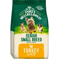 Senior Turkey & Rice Small Breed Dry Dog Food