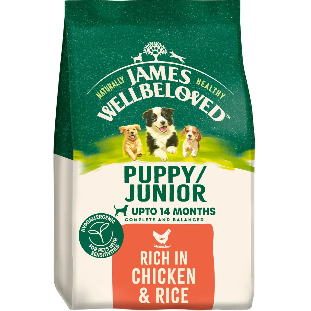 Puppy Chicken & Rice Dog Food 15kg Image 1