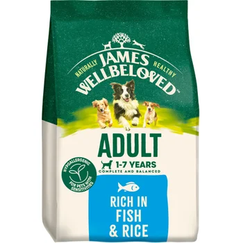 Adult Fish & Rice Dry Dog Food